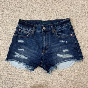 Aéropostale Distressed Denim Shorts